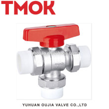 Three Way PP-R Connection Brass Thermostatic Radiator Valve